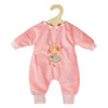 Poupée bébé fille Heless avec barboteuse en velours princesse Emily - 34 cm