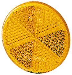 Hella réflecteur rétroéclairage 60mm d jaune autocollant