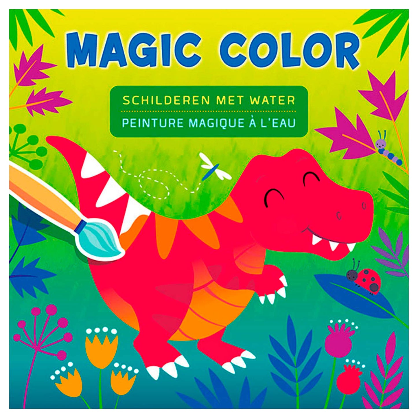 peinture de couleur avec de l'eau