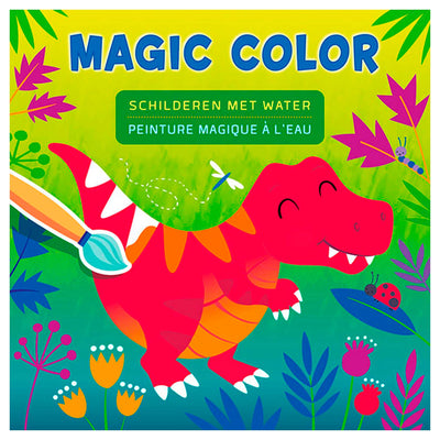 peinture de couleur avec de l'eau