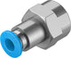 Raccord enfichable Festo qsf-1 4-6-b