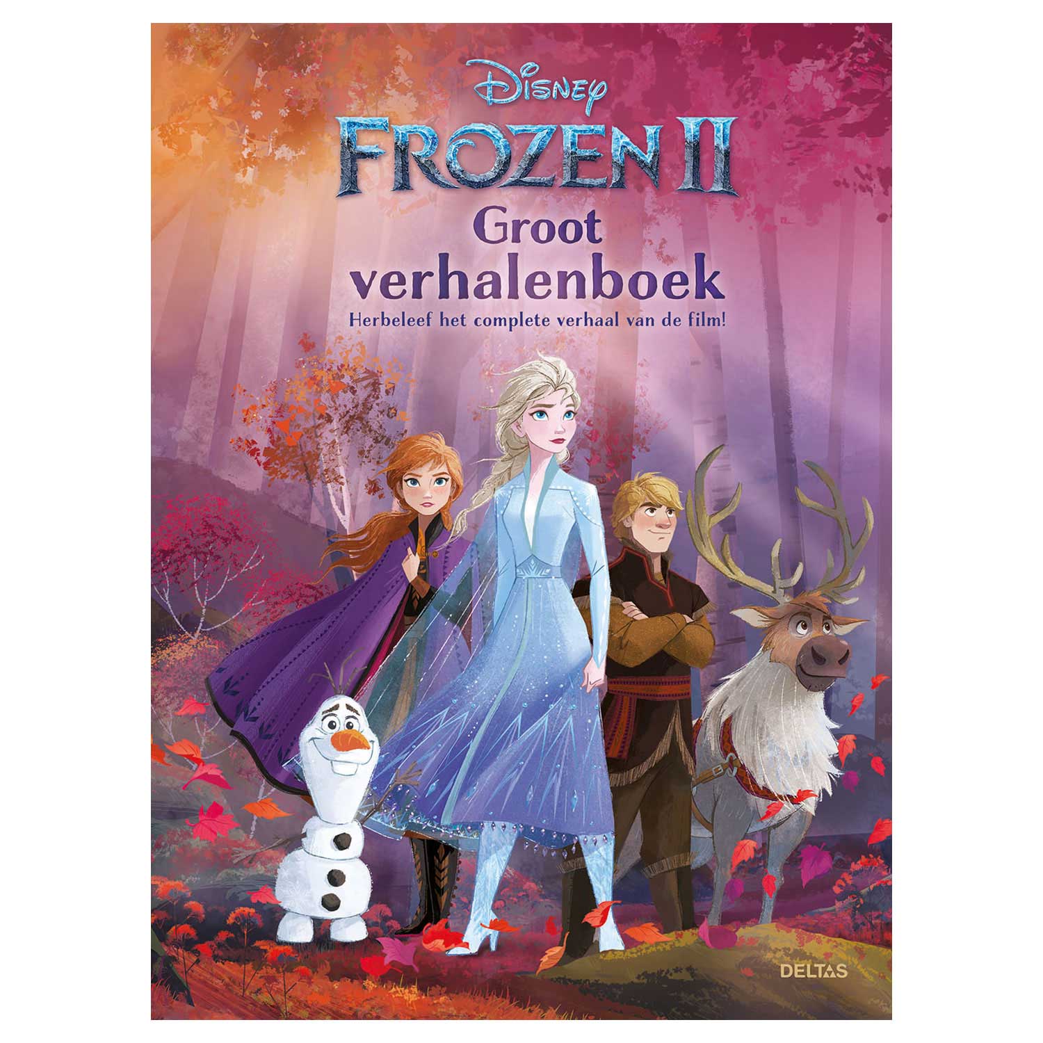 Deltas Frozen 2 Grand livre d'histoires