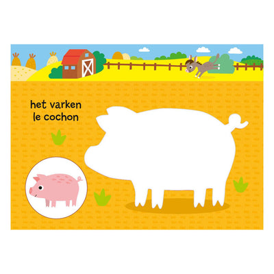 Cartes de modèle deltas de cette façon, vous dessinez les animaux de la ferme