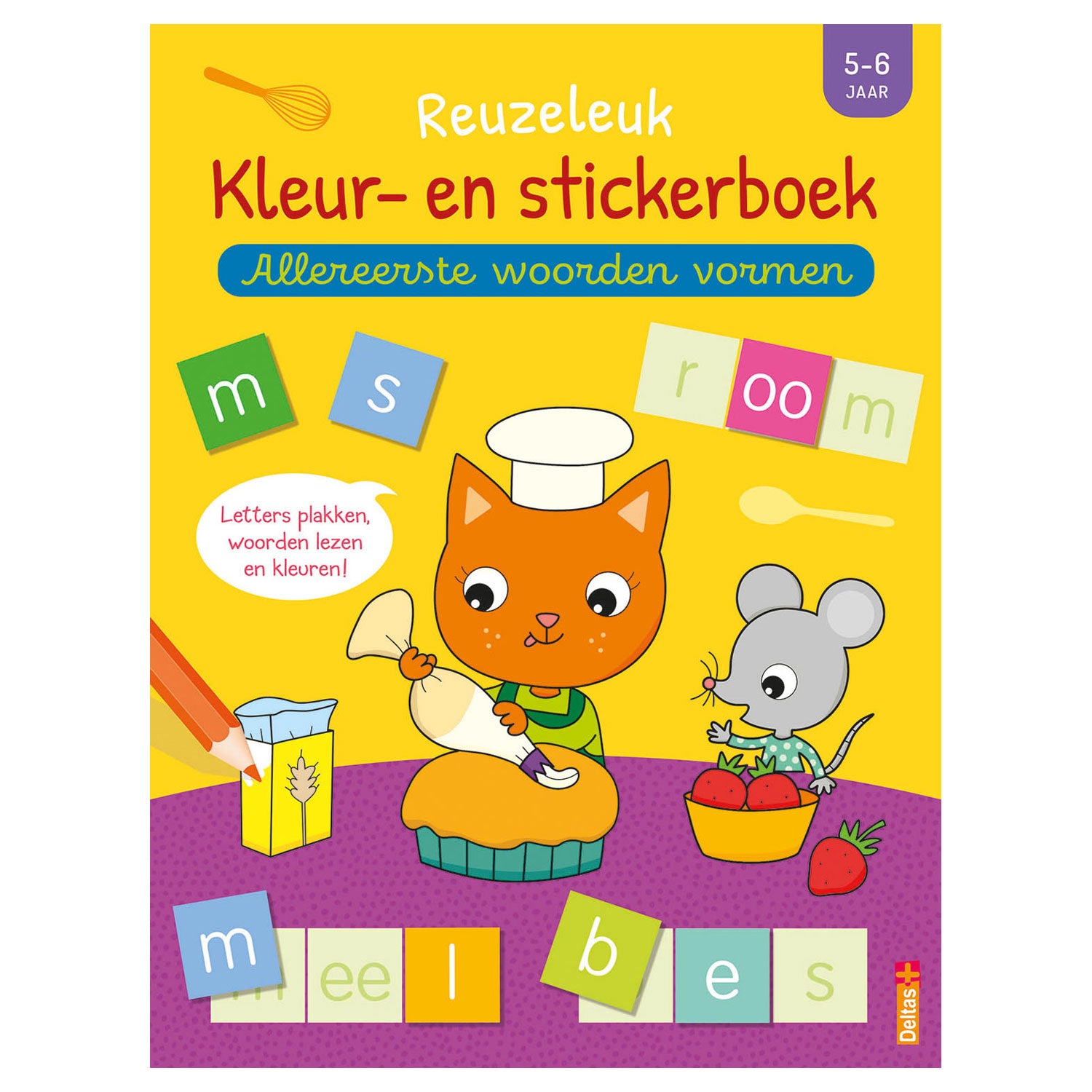 Deltas Longueur de Color Sticker Book Très premier mots Formulaire
