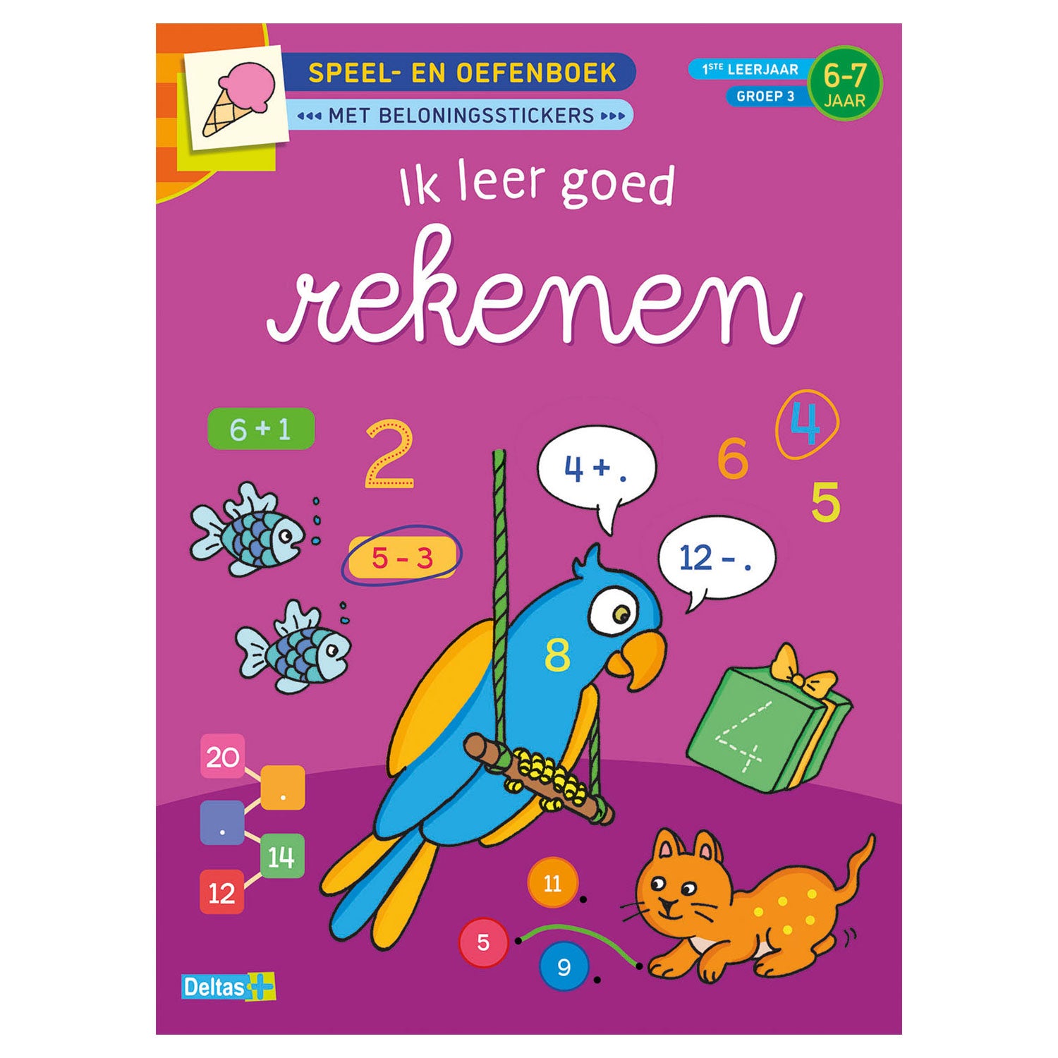 Deltas joue cahier d’exercices J’apprends à bien compter (6-7 ans)