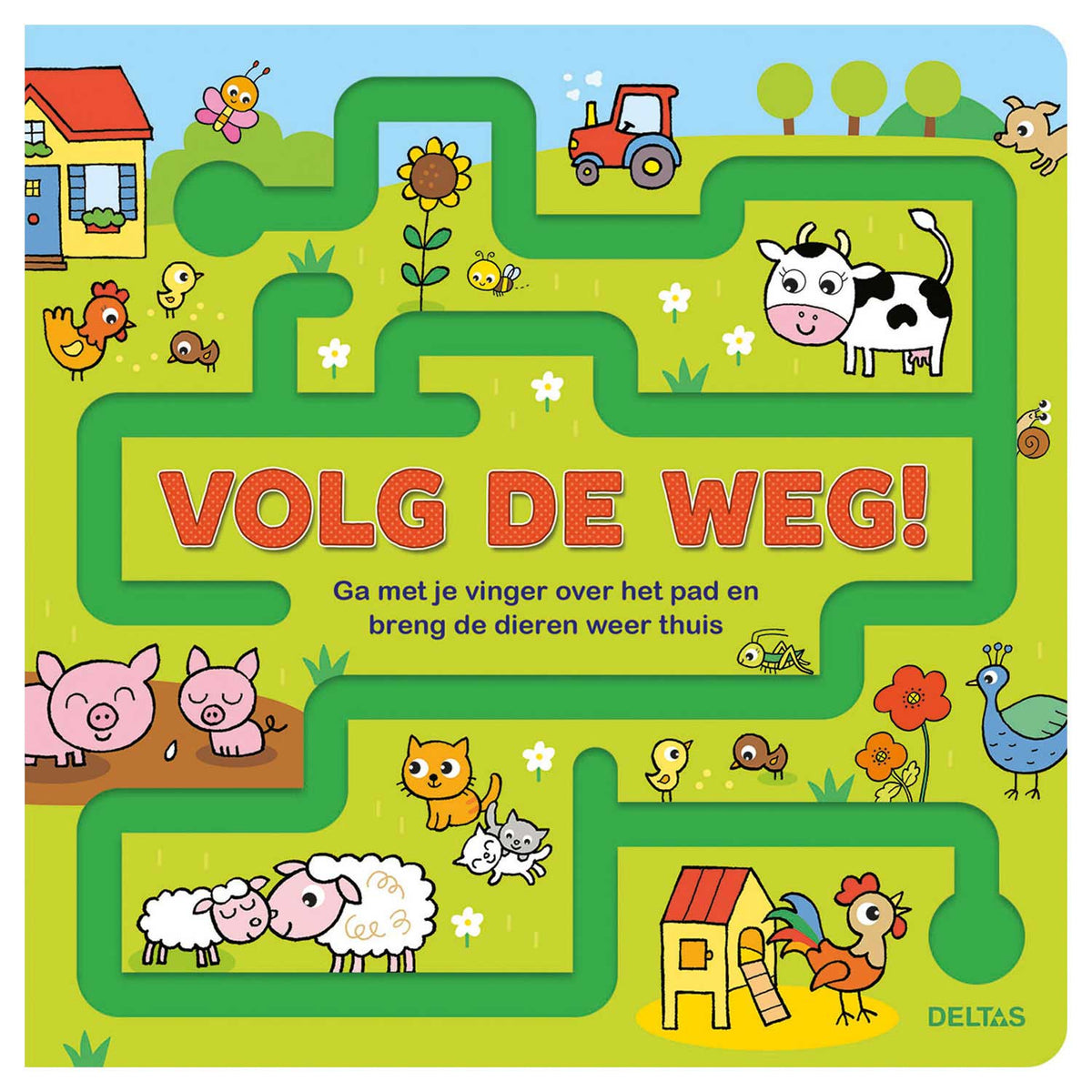 Livre en carton deltas Suivez la route!