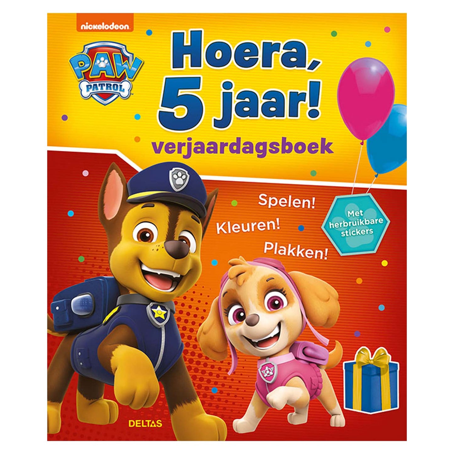Livre d'anniversaire deltas Hourra, 5 ans!