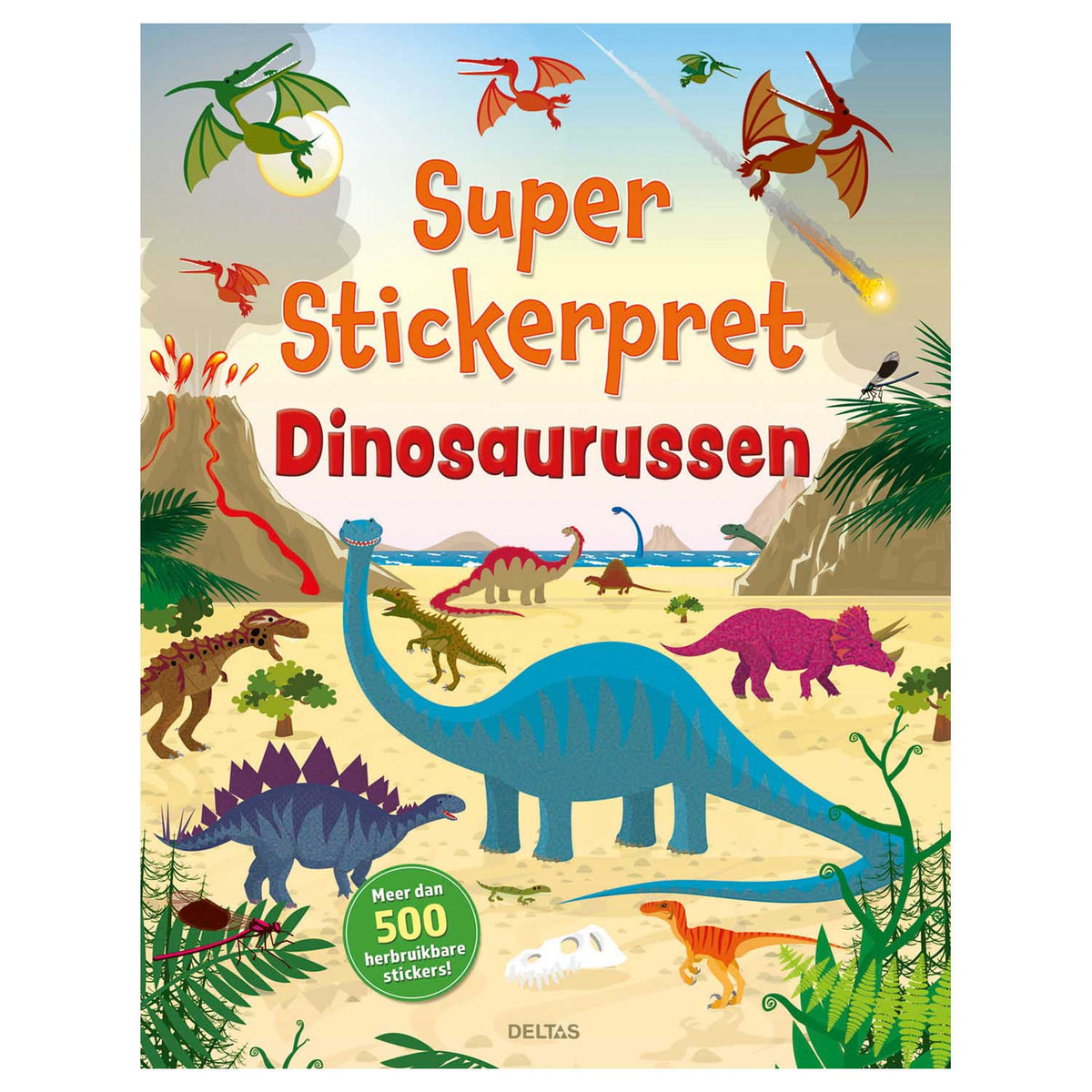 Deltas Super Sticker Fun Dinosaures
