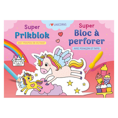 Deltas Super Pock Block I Love Unicorns