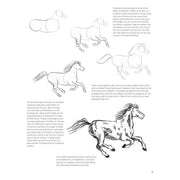 Les deltas apprennent à dessiner des chevaux étape par étape - afbeelding 4