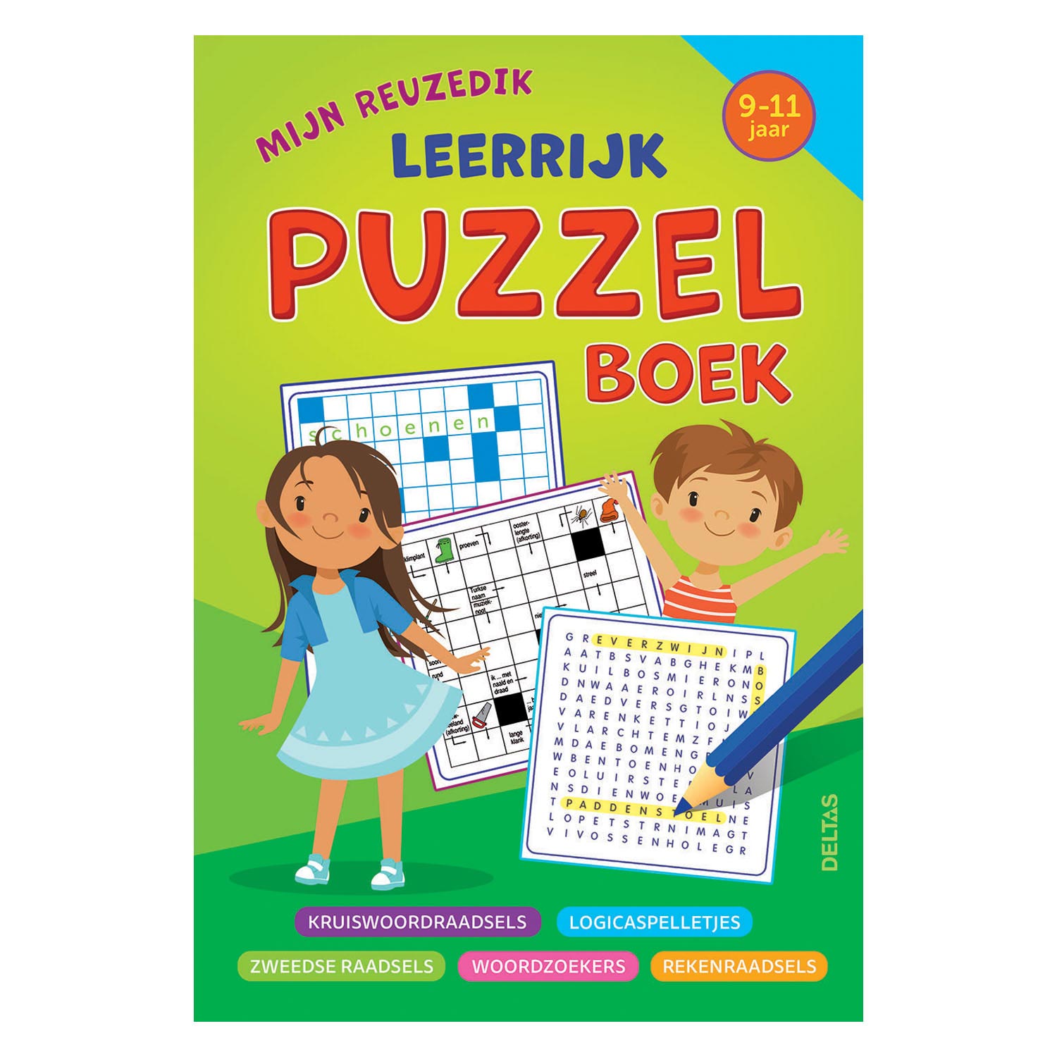 Deltas My Giant Oik Instructive Puzzle Book (9-11 ans)