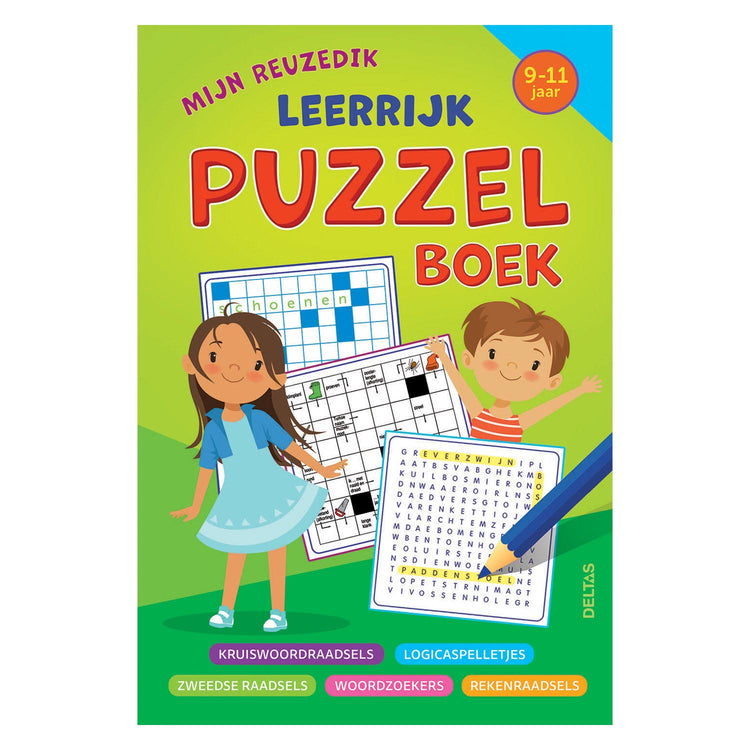 Deltas My Giant Oik Instructive Puzzle Book (9-11 ans)