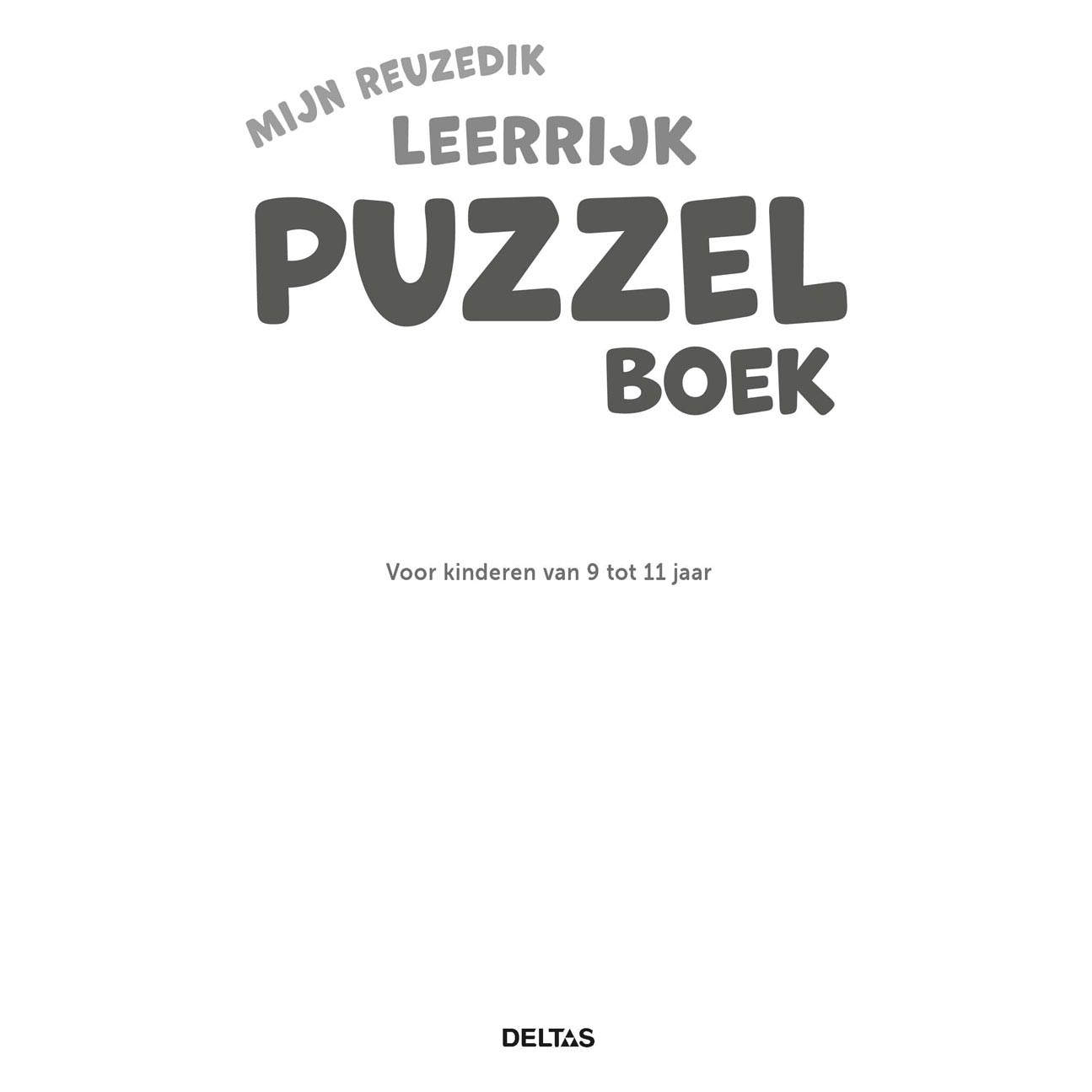 Deltas My Giant Oik Instructive Puzzle Book (9-11 ans)
