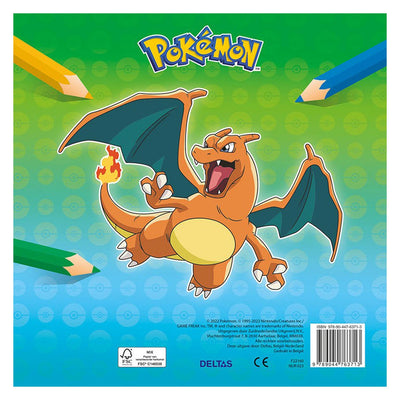Deltas pokemon couleur amusant livre de coloriage