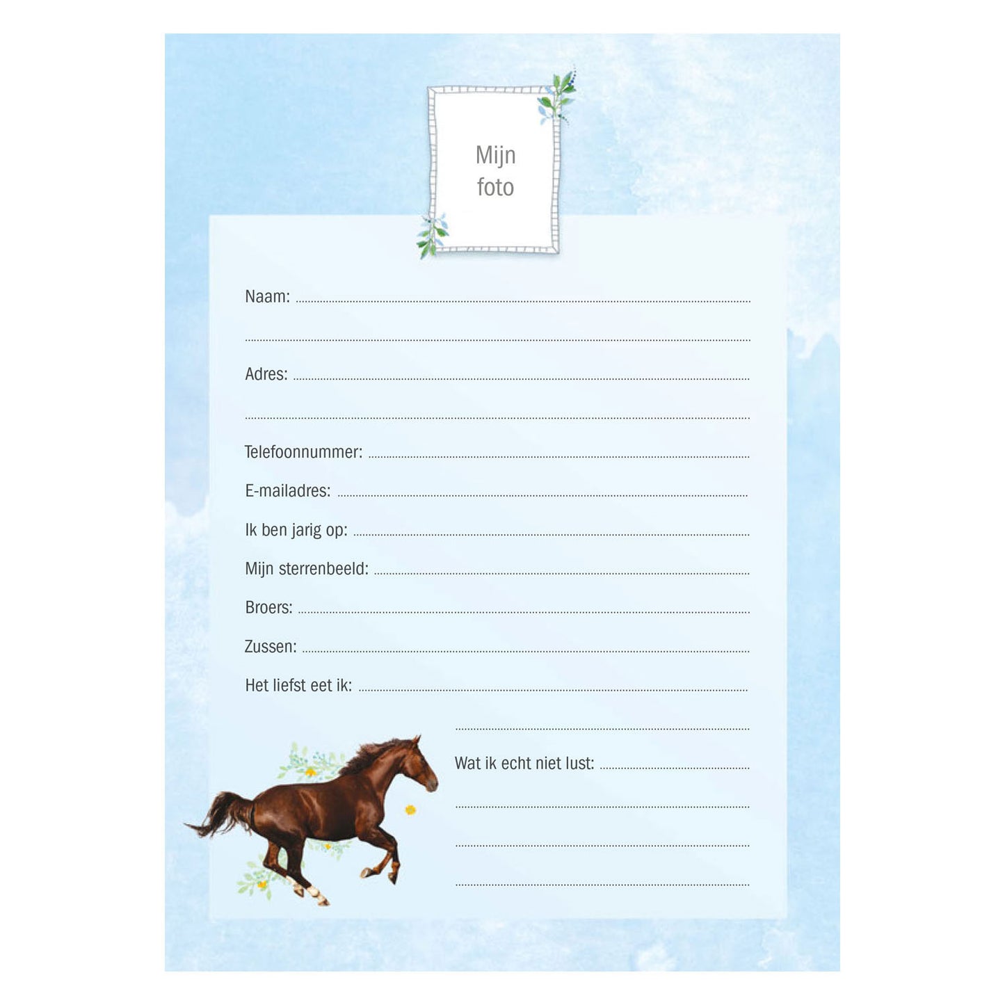 Deltas I Love Horse Friends Livre