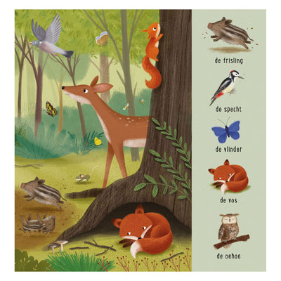 Deltas mon premier livre de recherche animaux dans la forêt