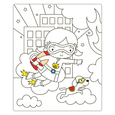 Deltas Super Girls Sticker Fun Dress Drouls Dolls Sticker Book