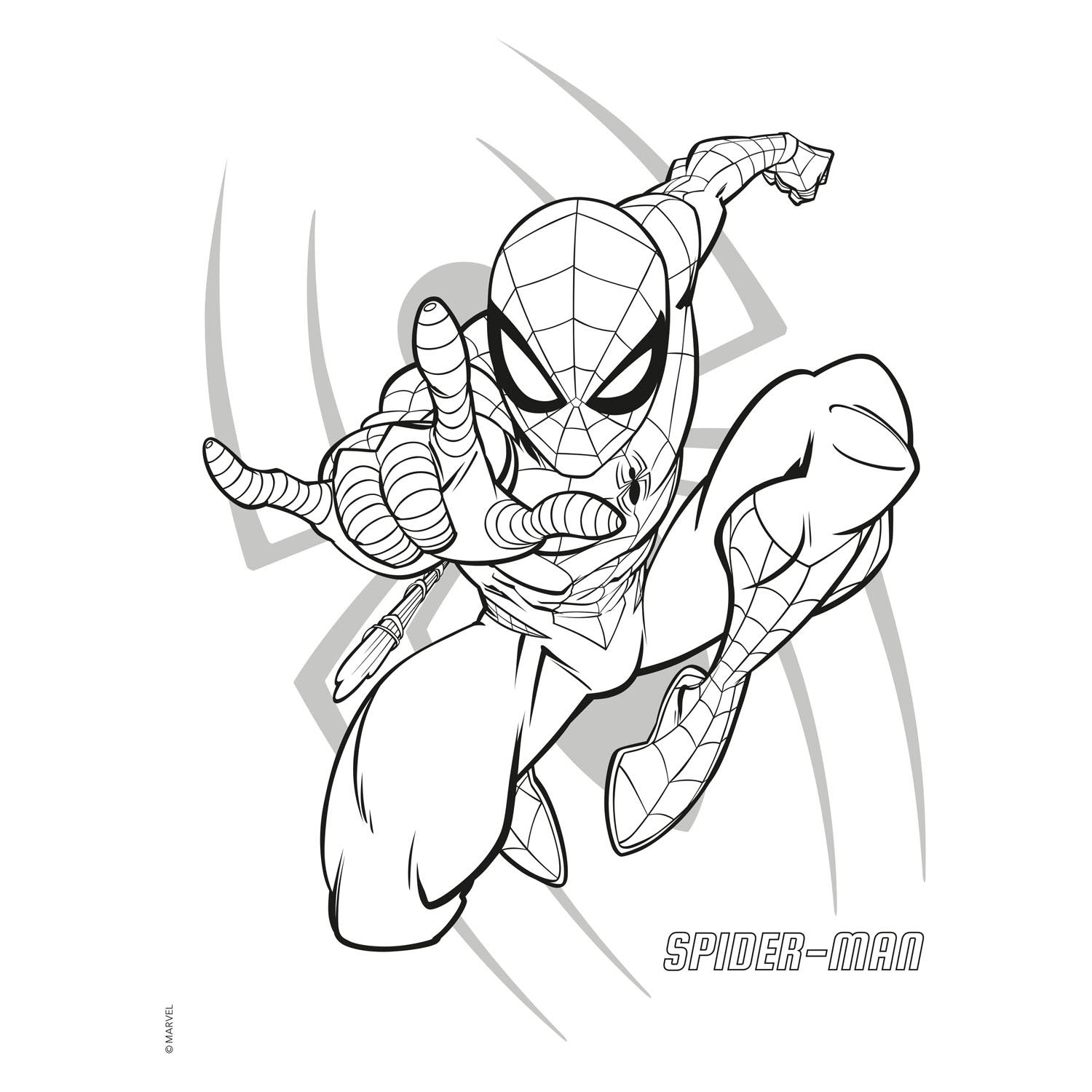 Deltas Spider-Man Color Color Block