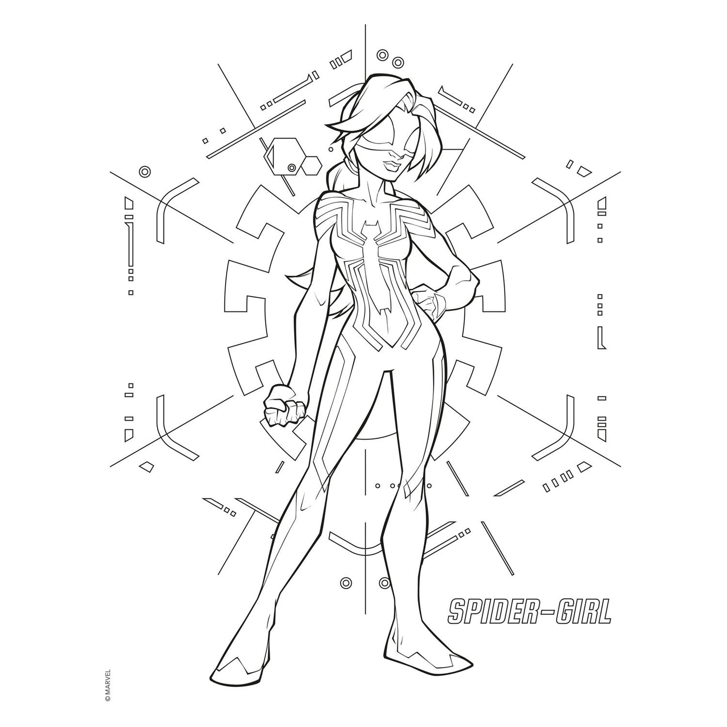 Deltas Spider-Man Color Color Block