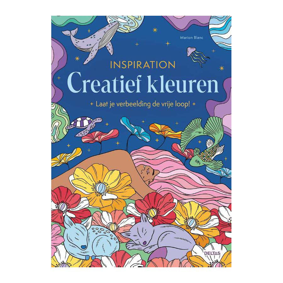 Inspiration Deltas - coloriage créatif