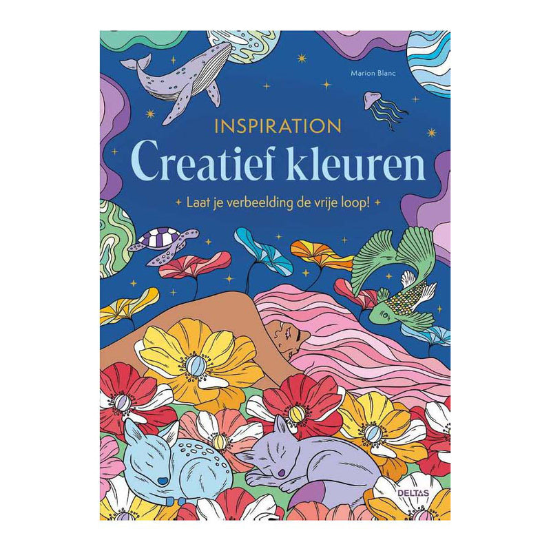 Inspiration Deltas - coloriage créatif