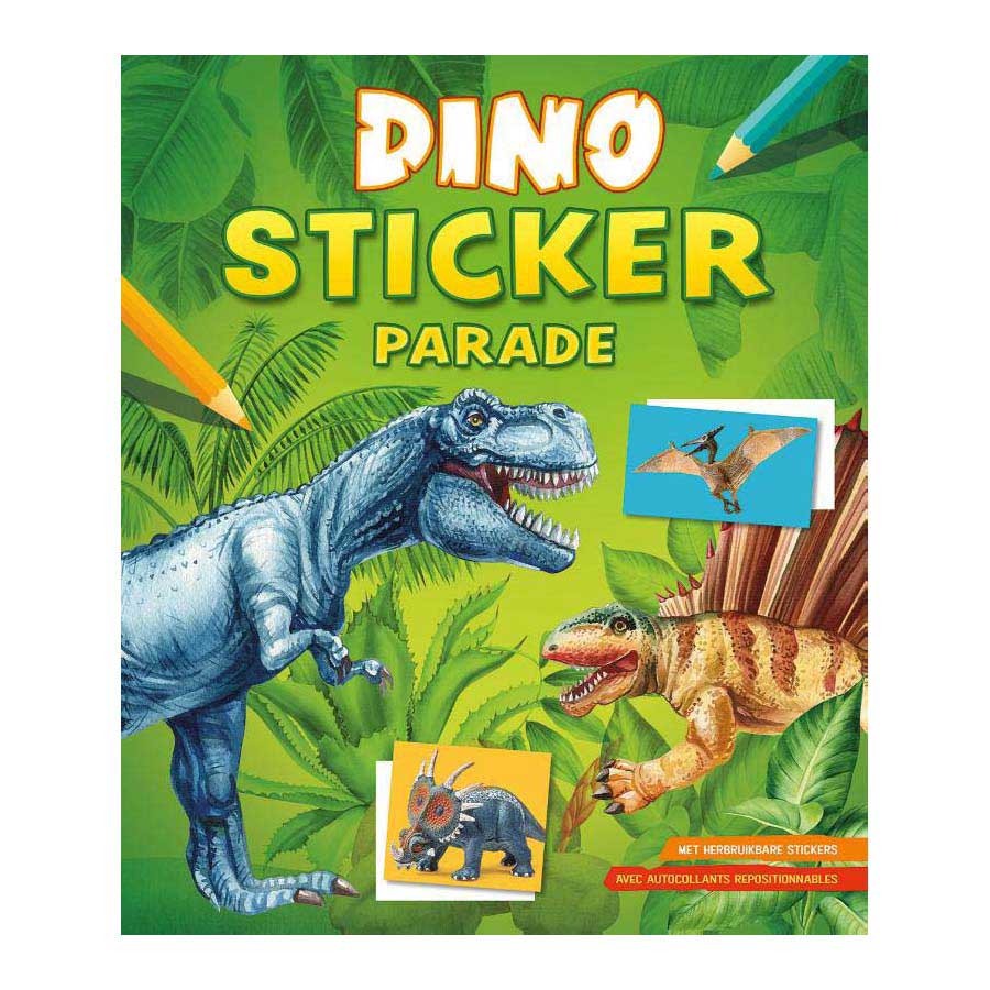 Défilé d’autocollants dinosaures Deltas