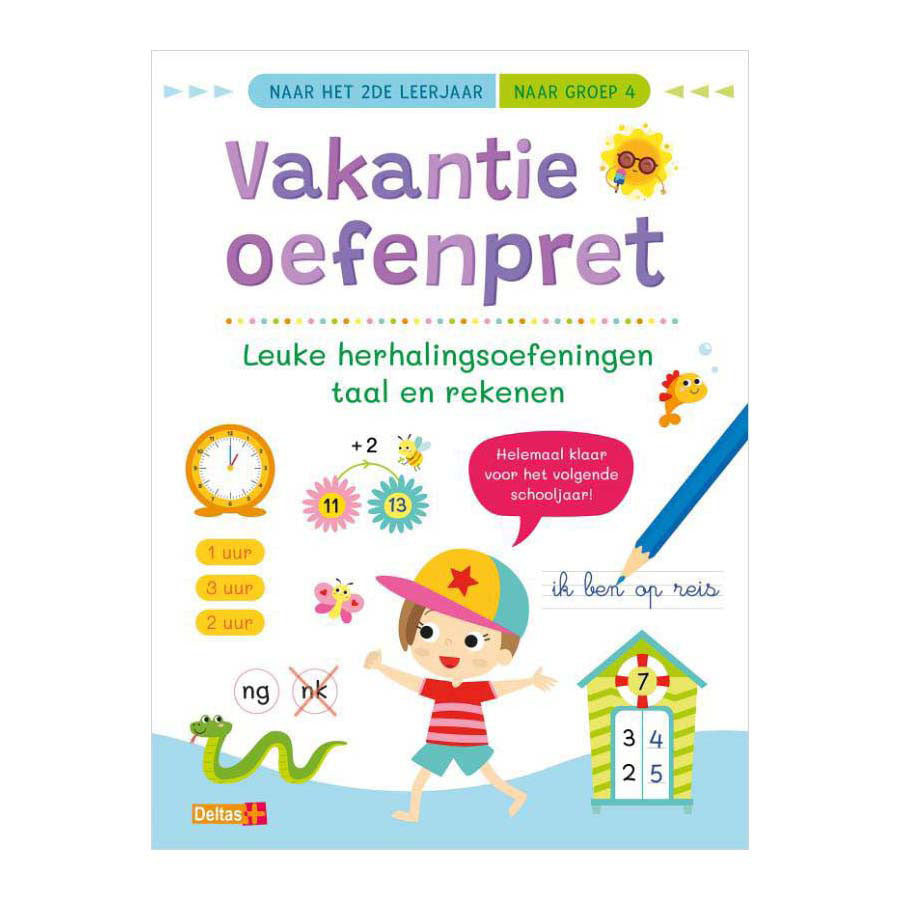 Deltas Holiday Practice Fun, exercices amusants de comptage et d'écriture - pour le groupe 4