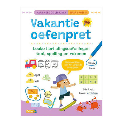 Deltas Holiday Practice Fun, exercices amusants de comptage et d'écriture - pour le groupe 5