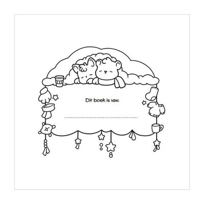 Deltas confortables mignons - livre de coloriage confortable