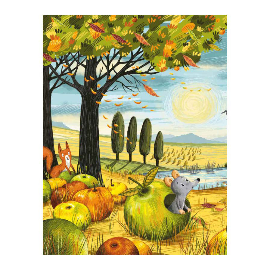 Deltas par une journée ensoleillée d'automne