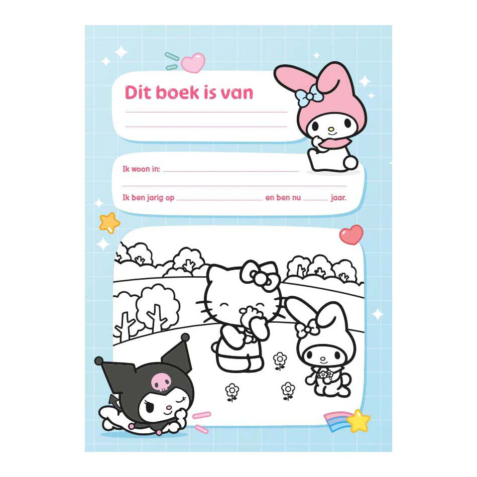 Le livre d'amis Hello Kitty de Delta