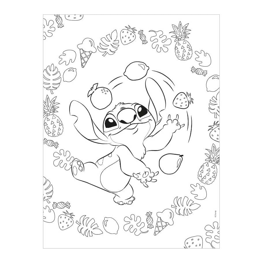 Deltas Disney Super Color Parade Stitch