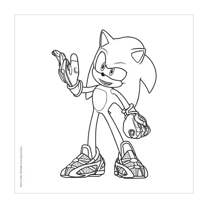 Deltas Sonic Prime Color amusant