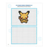 Coloriage amusant de pixels Pokémon Deltas
