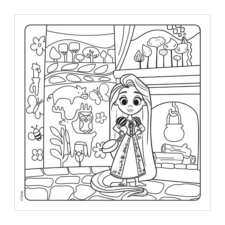 Deltas Disney livre de coloriage classique mignon et confortable