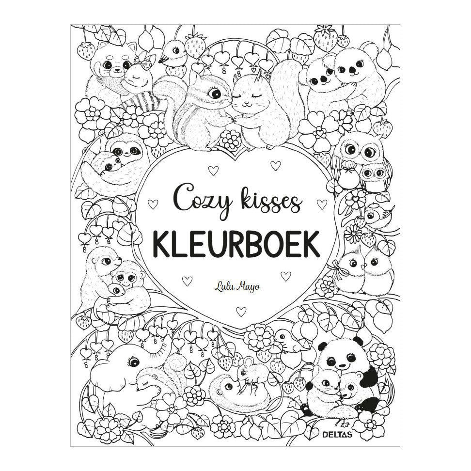 Livre de coloriage des baisers douillets de Deltas