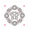 Livre de coloriage couleur mandala heureux Deltas
