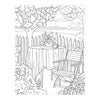 Deltas beaux jours - coloriage pour adultes