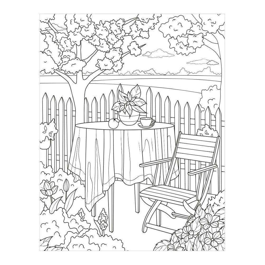 Deltas beaux jours - coloriage pour adultes