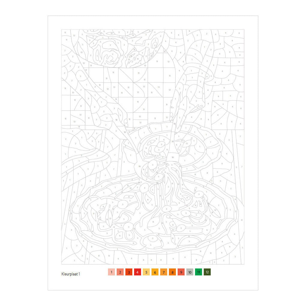 Deltas bella italia - couleur par numéro