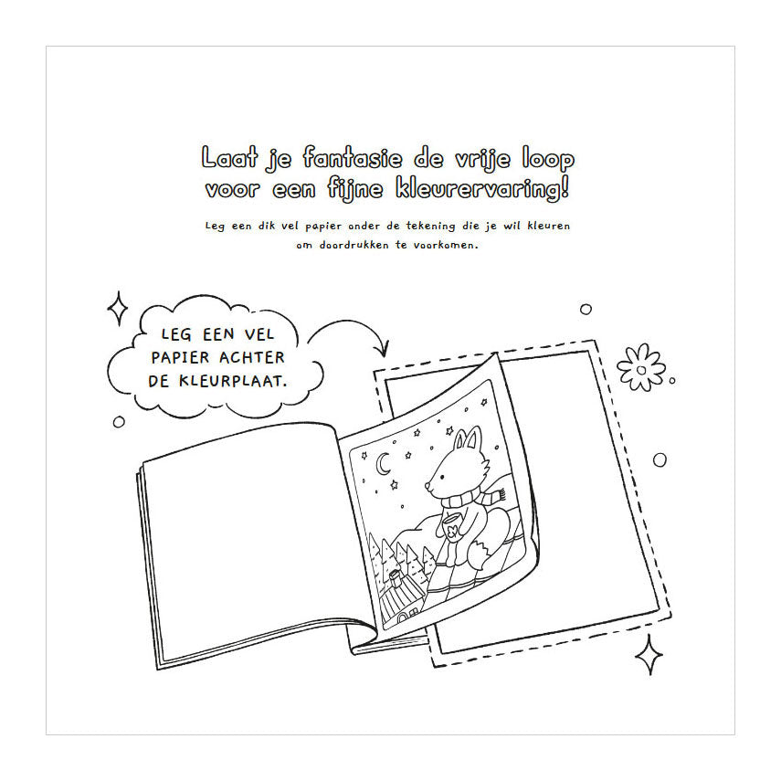 Livre de coloriage mignon et confortable Deltas Fuzzy Cuties