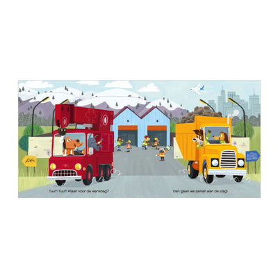 Deltas tuut tuut - commençons ! un livre plein de jolis camions