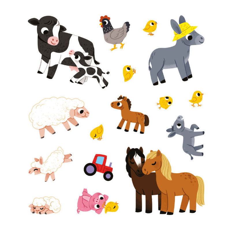 Deltas mon premier livre d'autocollants - bébés animaux