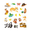 Deltas mon premier livre d'autocollants - bébés animaux
