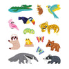 Deltas mon premier album d'autocollants animaux du monde