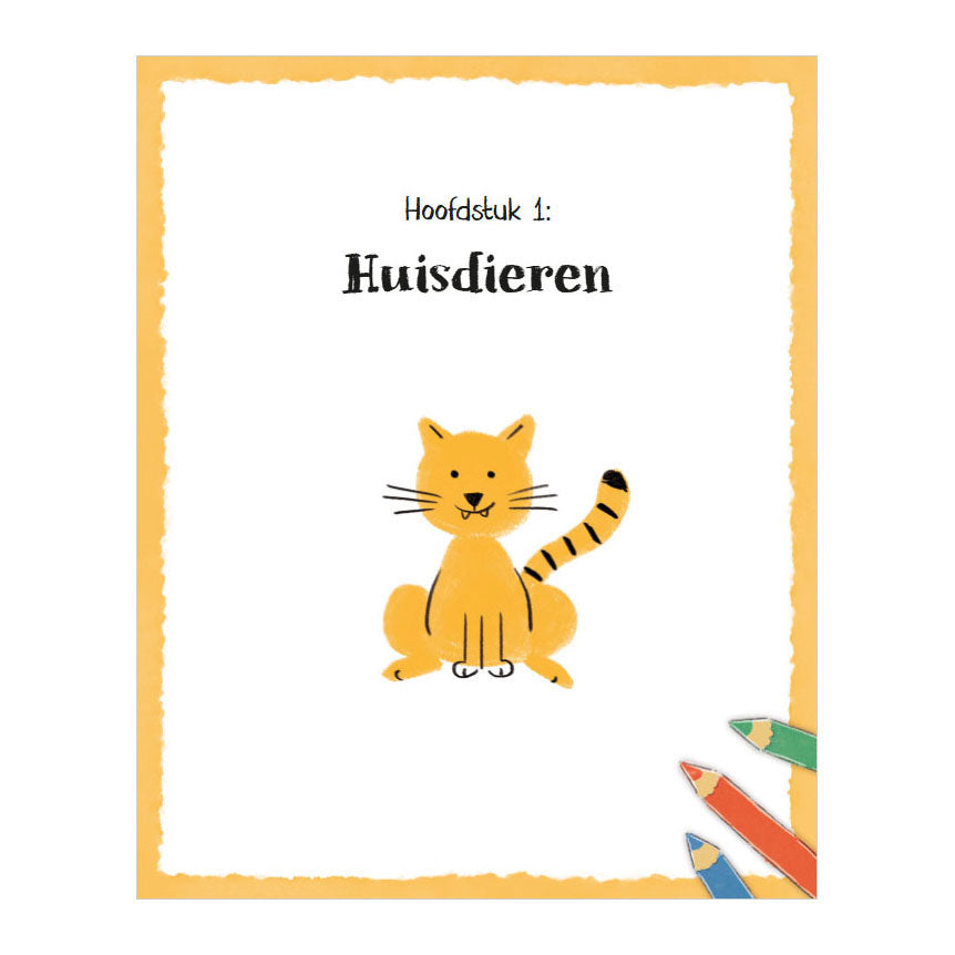 Deltas mon premier carnet de dessins - animaux heureux