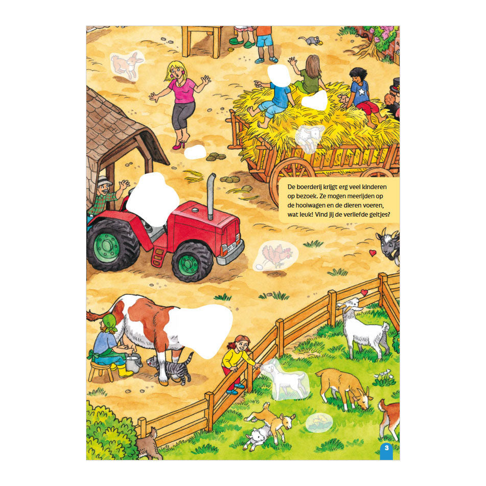 Deltas mon livre de recherche amusant avec autocollants - animaux