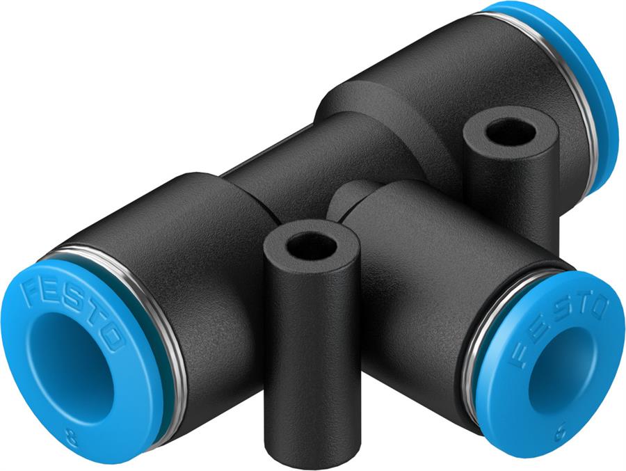 Raccord enfichable en T Festo qst-8-6