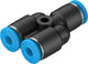 Raccord enfichable en Y Festo qsy-10-6