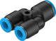 Raccord enfichable en Y Festo qsy-10-8